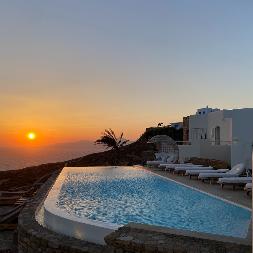 Nina Suess holidaying in Mykonos Greece wearing white sommer swim one piece swimsuit