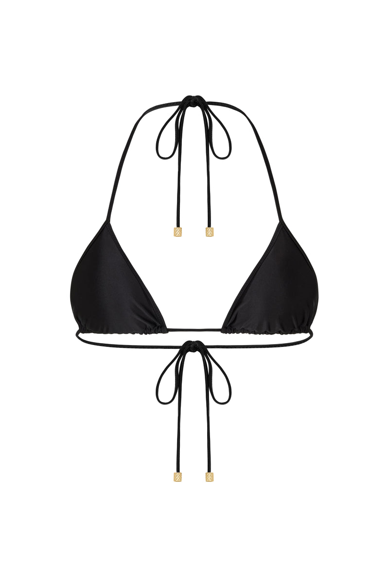 LOTTA Nero Gloss - Triangle Bikini Top