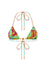 SOLARA Opus Print - Triangle Bikini Top