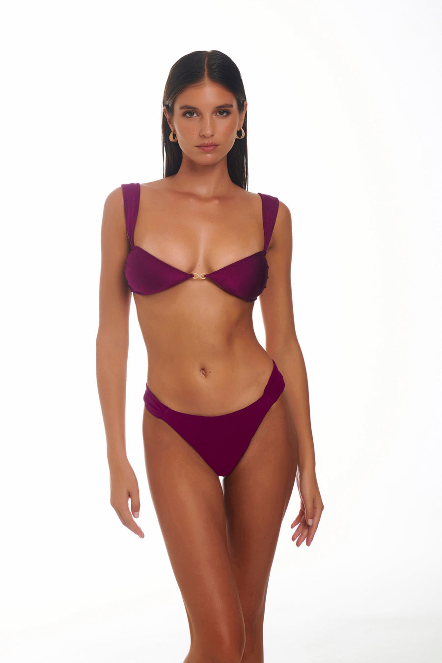 SORIYA Plum Caspia Infinity - Balconette Bikini Top