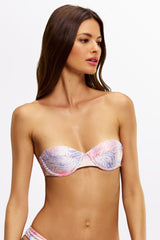 JACI Zebra Haze - Balconette Bikini Top