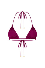 STELLA Plum Caspia - Mini Triangle Bikini Top