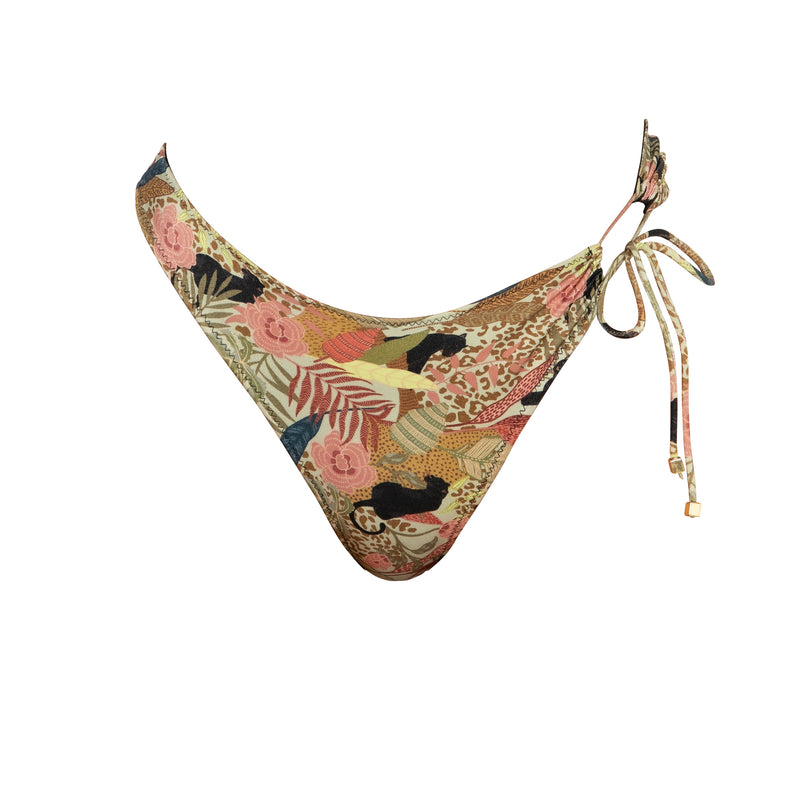 ADRIANA Jaguar - High Waisted Bikini Bottoms