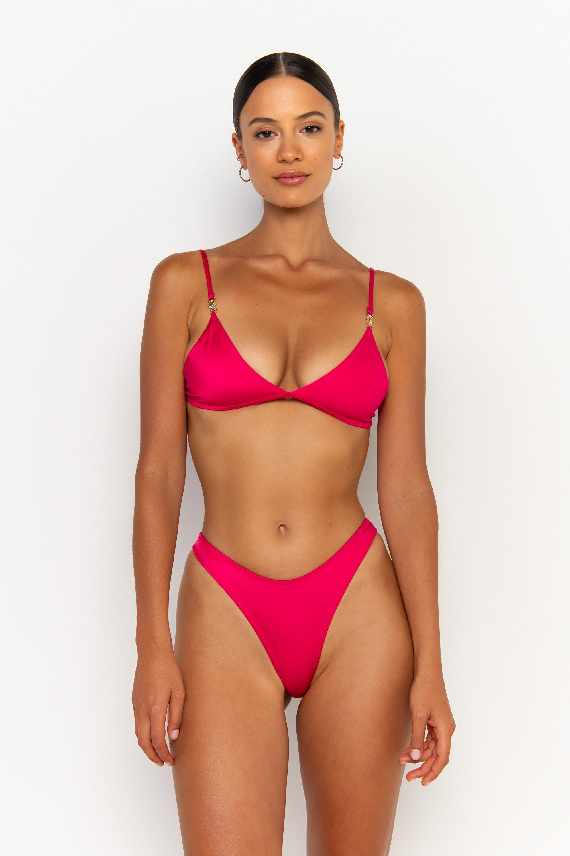 JULIET Magenta - Bralette Bikini Top