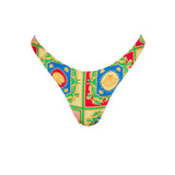 premium thong bikini fabric detail