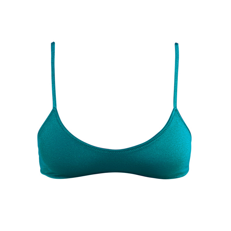 PILAR Blue Fondale - Bralette Bikini Top