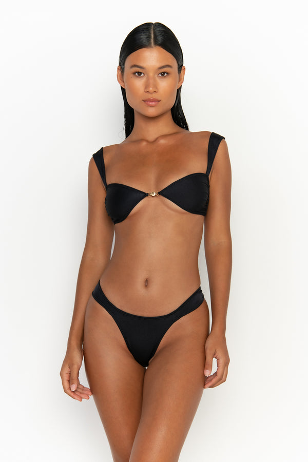ZITA Nero - Cheeky Bikini Bottoms